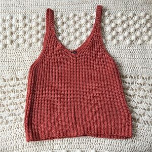 Knitted tank top from Moon and Madison